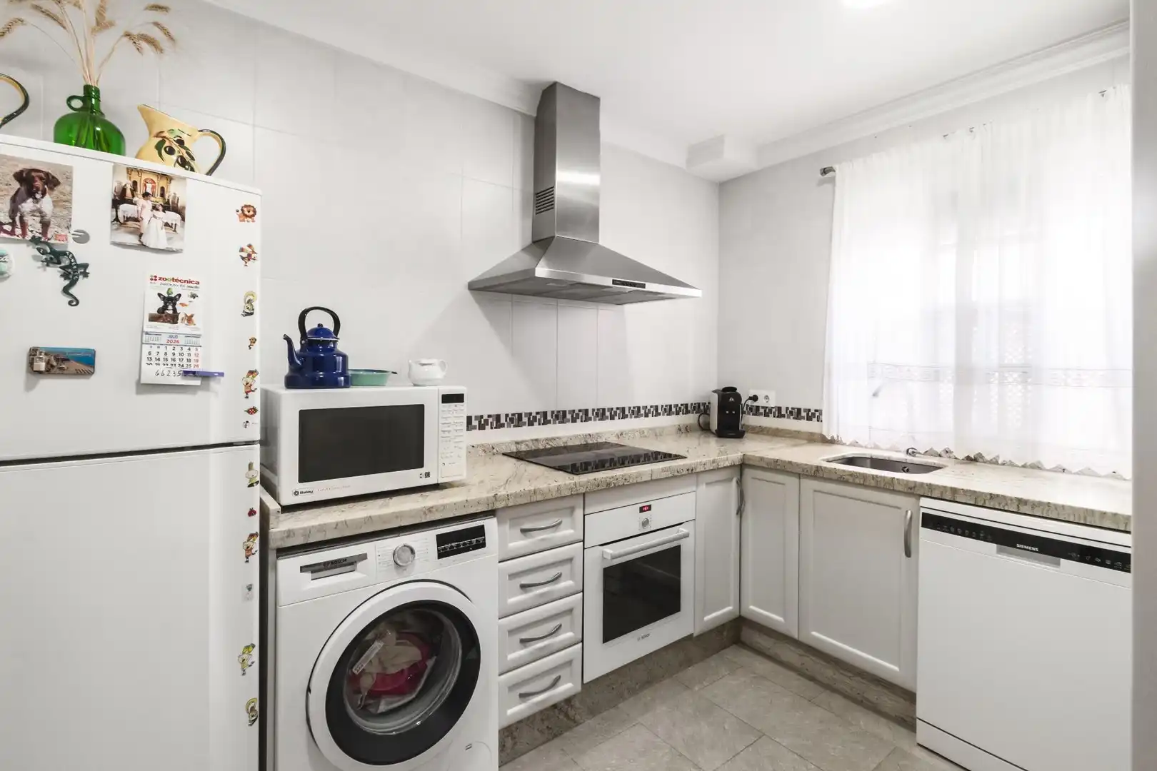 Cocina de Planta baja en venta en Jerez de la Frontera con Aire acondicionado y Jardín privado