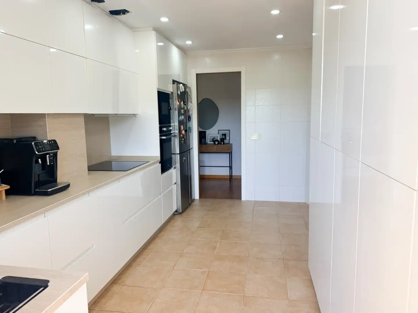Cocina de Piso en venta en Vilagarcía de Arousa con Calefacción, Parquet y Terraza