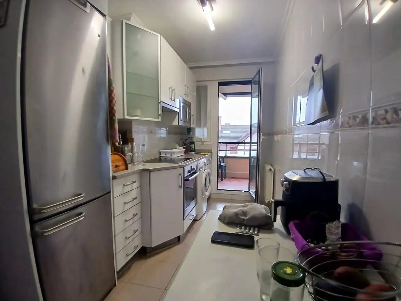Kitchen of Flat for sale in Castro-Urdiales  with Heating, Parquet flooring and Storage room