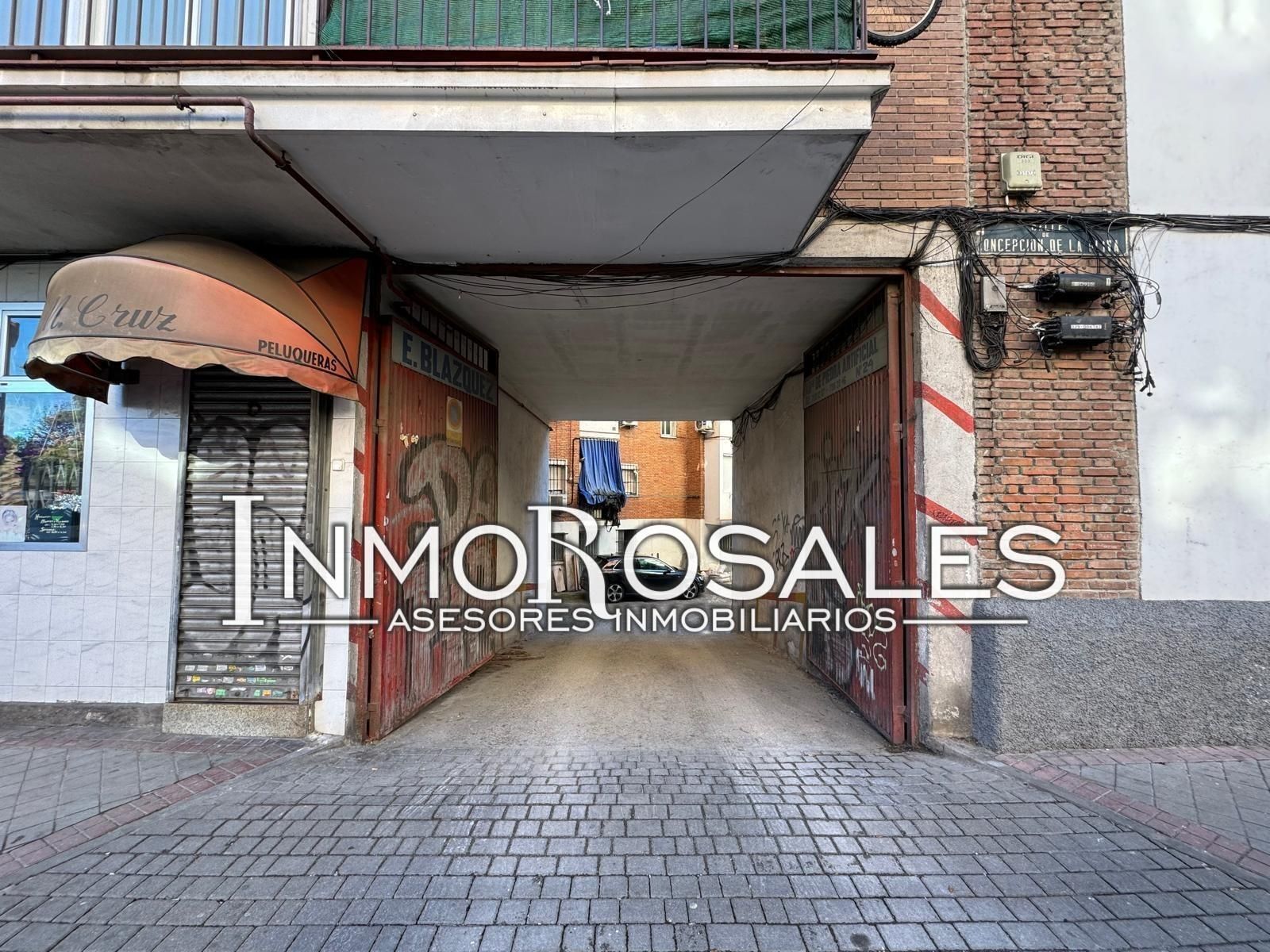 Vista exterior de Garatge en venda en  Madrid Capital