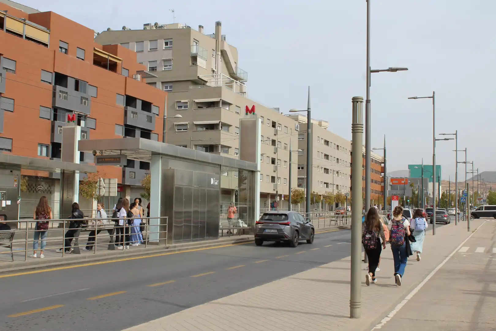 Exterior view of Flat for rent in Granada  with Air Conditioner, Heating and Terrace