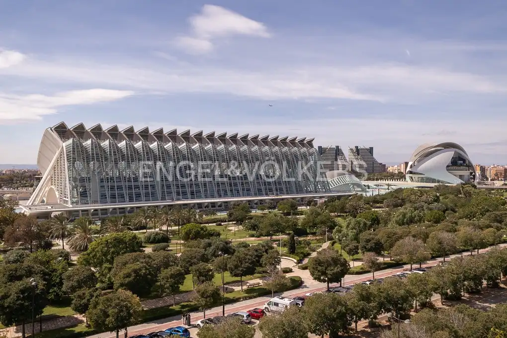 Vista exterior de Pis de lloguer en Valencia amb Aire condicionat, Calefacció i Terrassa