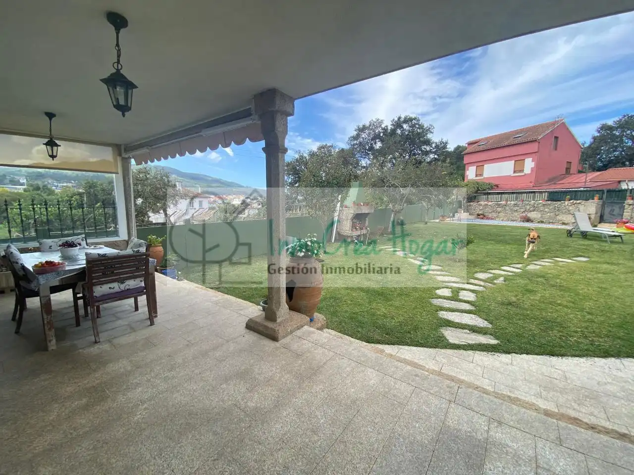 Jardí de Casa o xalet en venda en Vigo  amb Calefacció, Jardí privat i Terrassa