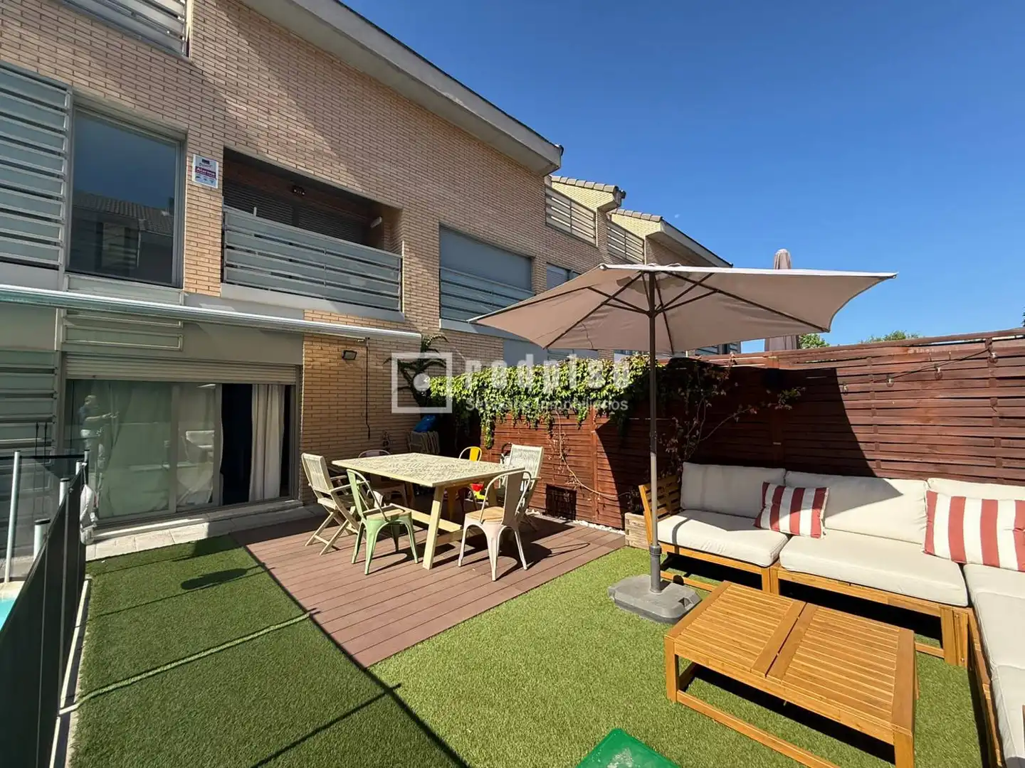 Terrace of Houses for sale in Paracuellos de Jarama  with Air Conditioner, Heating and Private garden