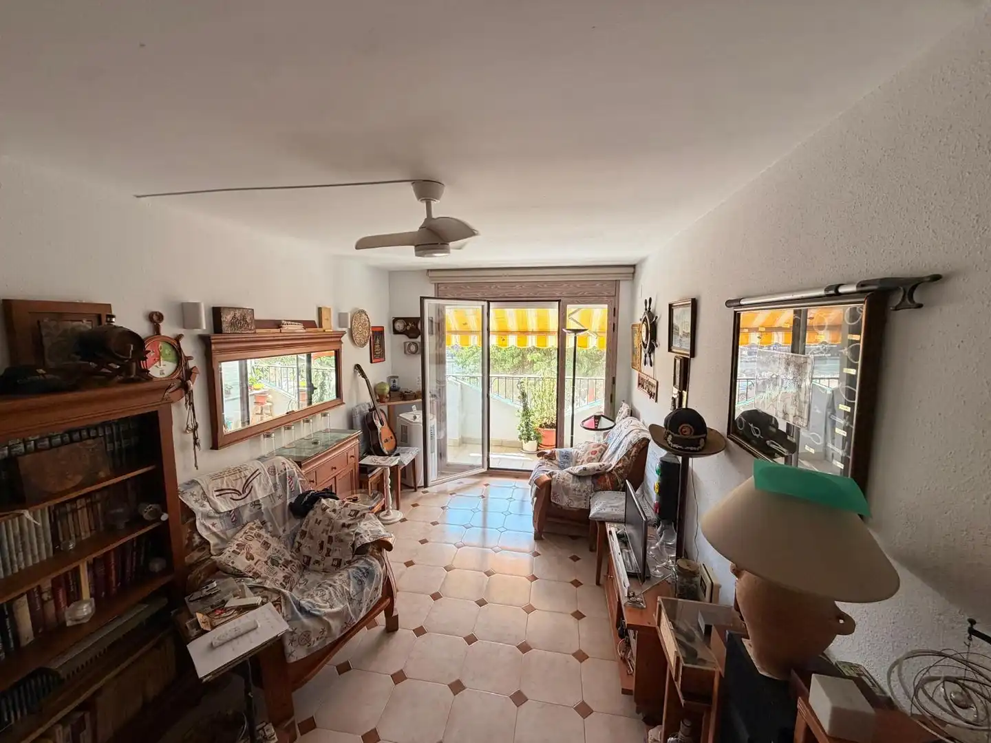 Sala de estar de Piso en venta en Pineda de Mar con Balcón