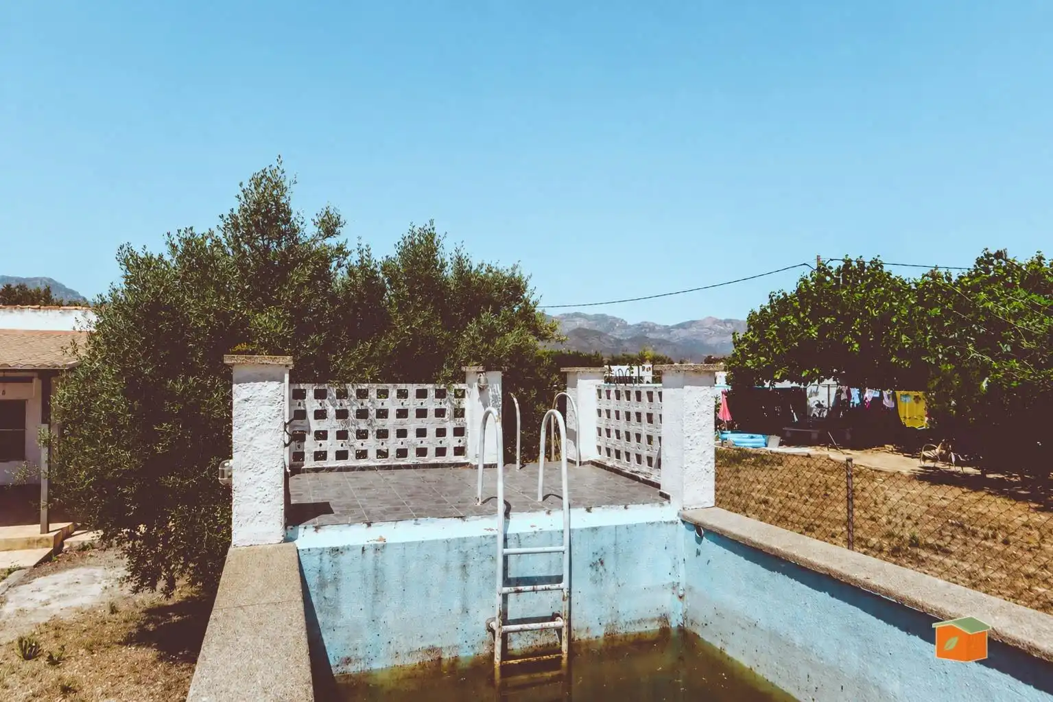 Swimming pool of Country homes for sale in Tortosa  with Private garden, Storage room and Swimming Pool