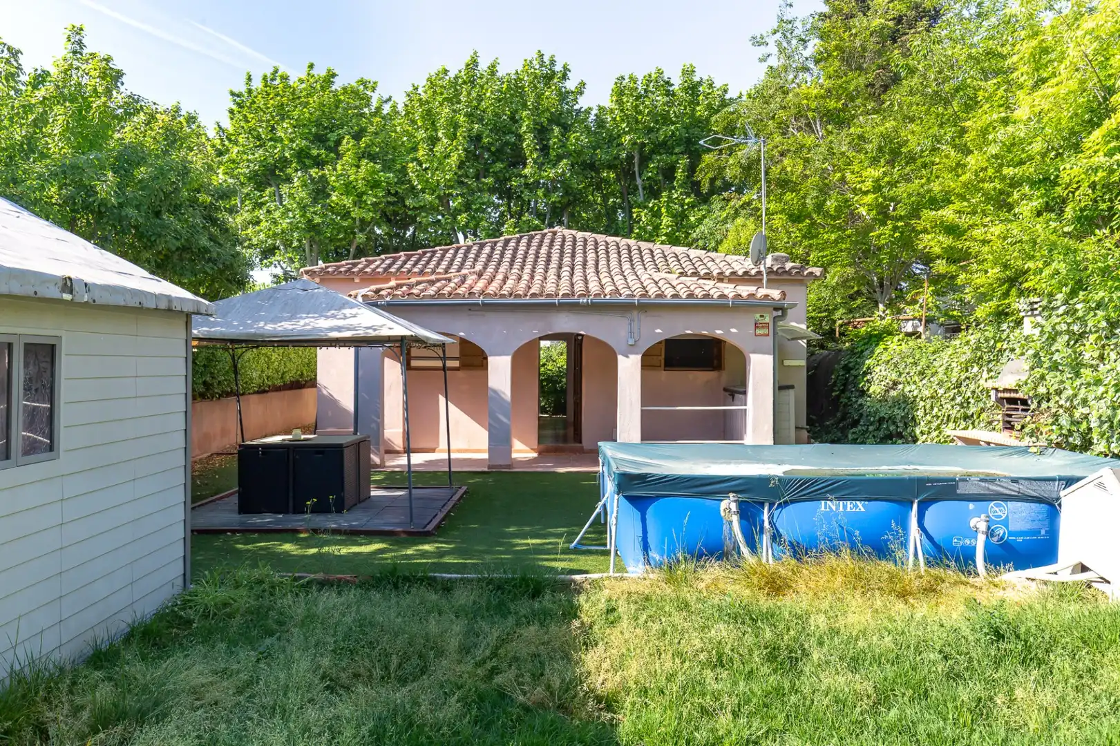 Garden of Houses for sale in Sant Cugat del Vallès  with Air Conditioner, Heating and Terrace