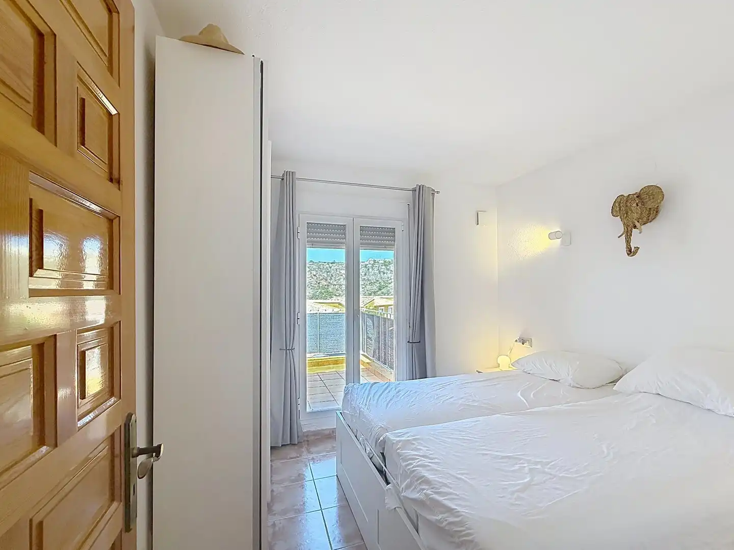 Dormitori de Apartament en venda en Benitachell / El Poble Nou de Benitatxell amb Aire condicionat, Calefacció i Terrassa