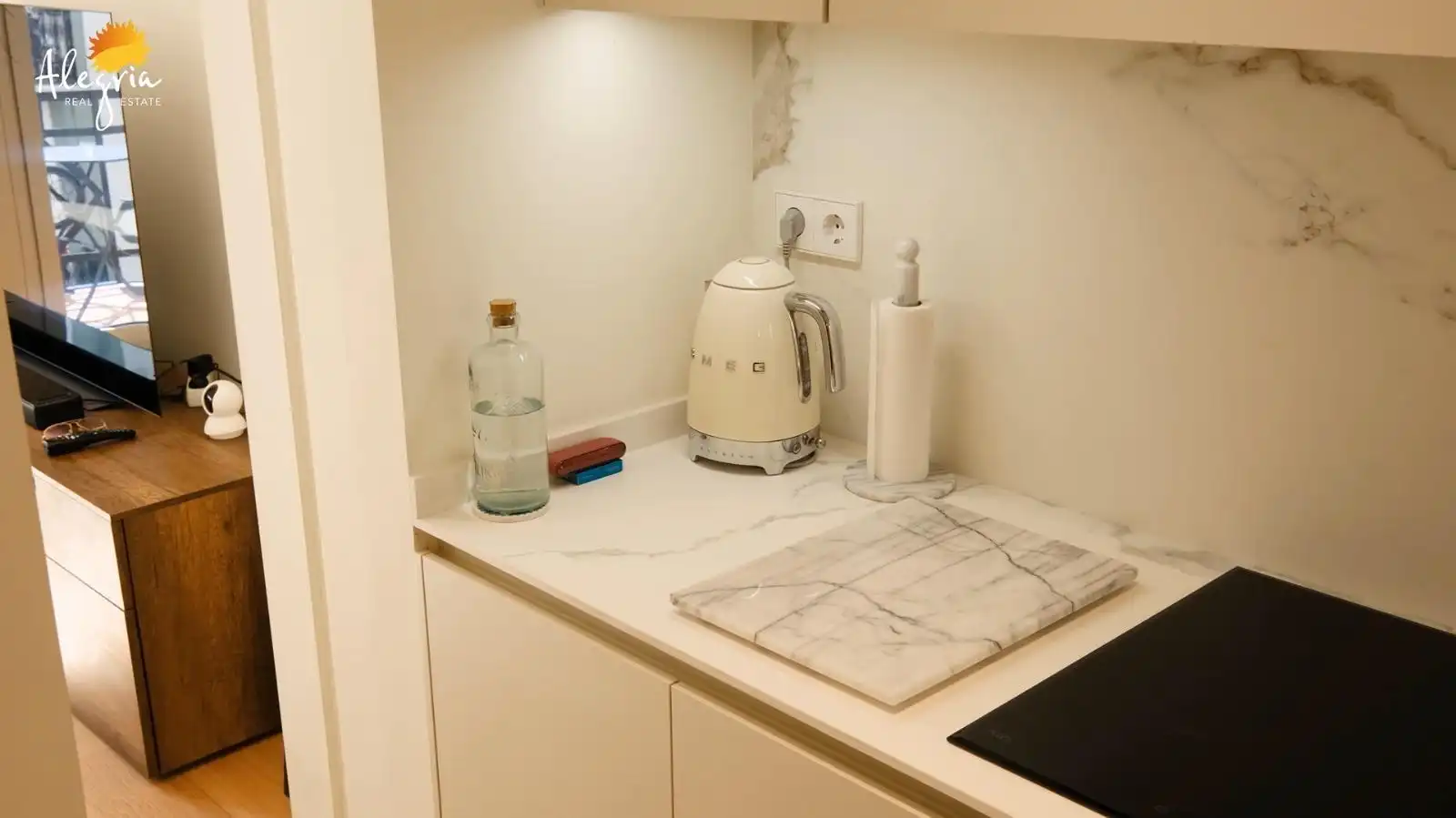 Cuina de Apartament en venda en Valencia amb Aire condicionat, Calefacció i Parquet