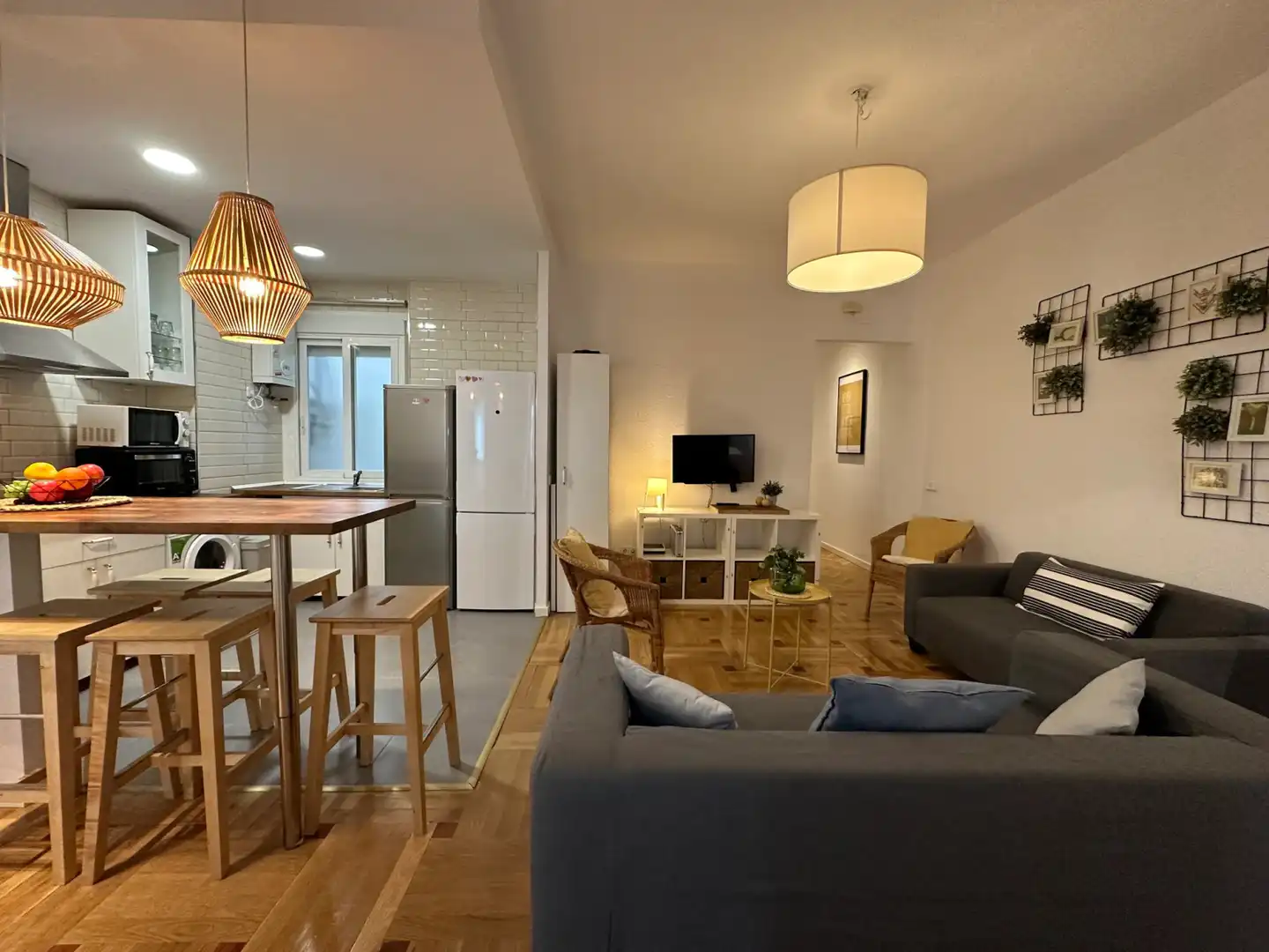 Sala d'estar de Pis per a compartir en Barrio de Salamanca
