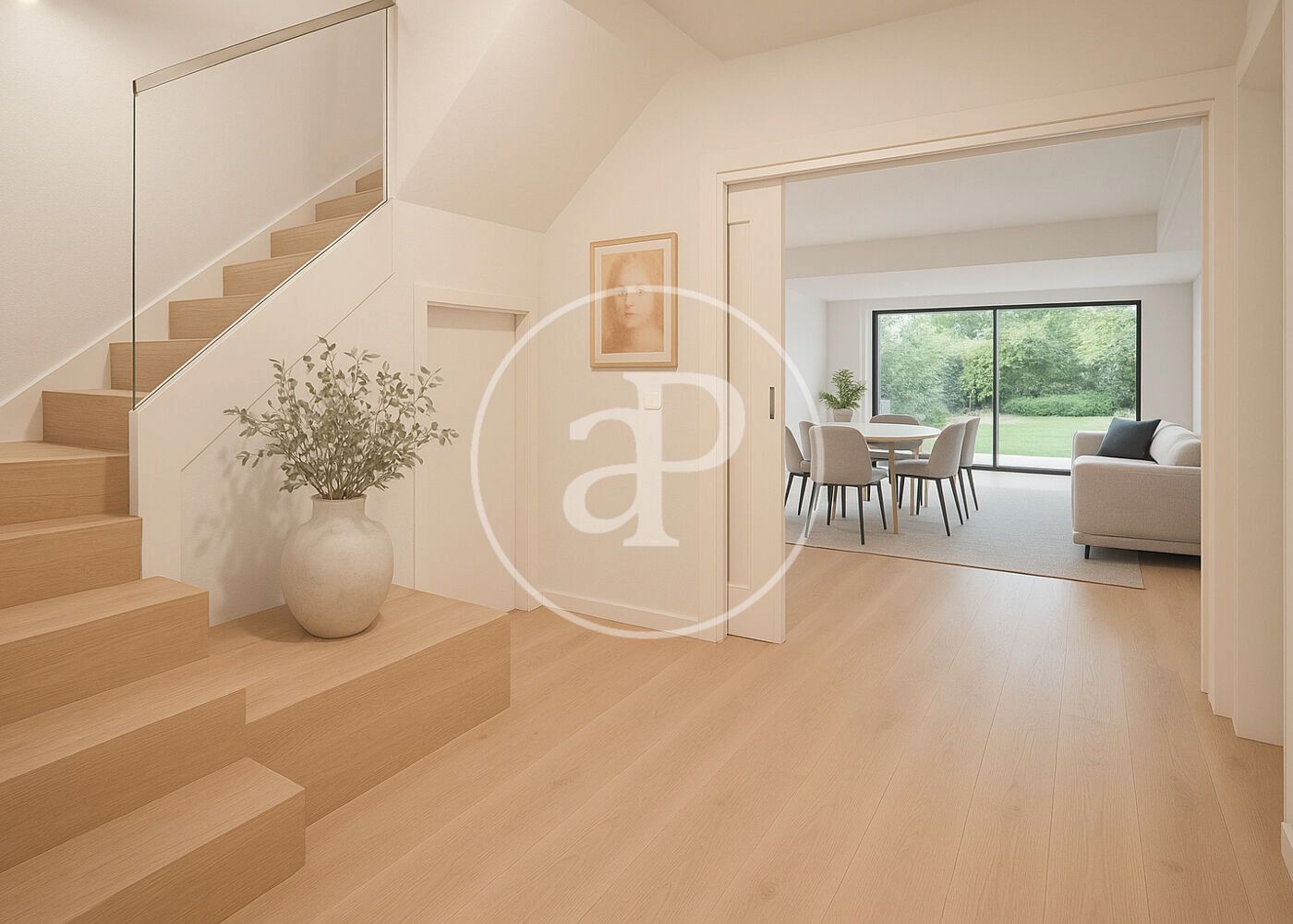 Casa adosada en venta en  Madrid Capital con Calefacción, Jardín privado y Terraza