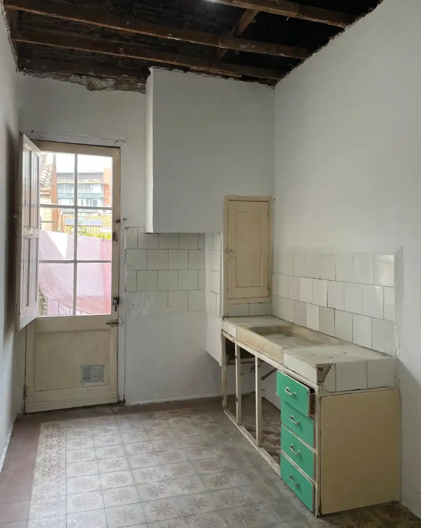 Cocina de Piso en venta en Sabadell con Balcón