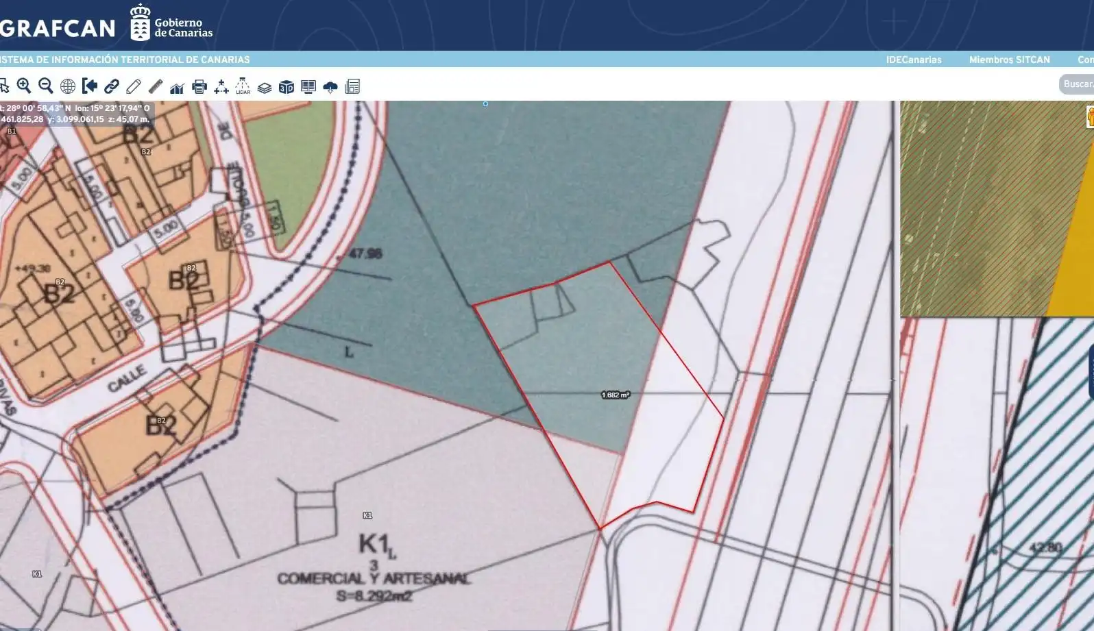 Terreny industrial en venda en Telde