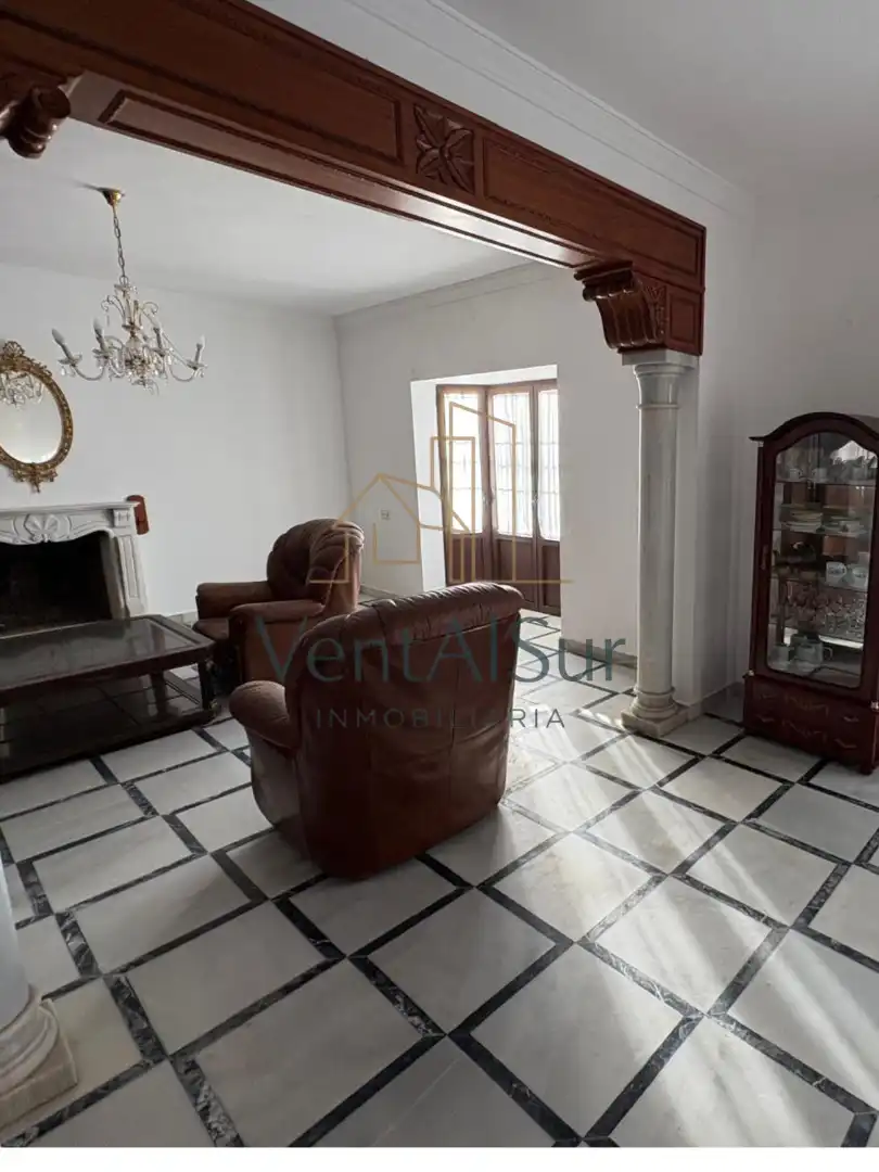 Living room of Houses for sale in Sanlúcar de Barrameda  with Private garden, Swimming Pool and Furnished