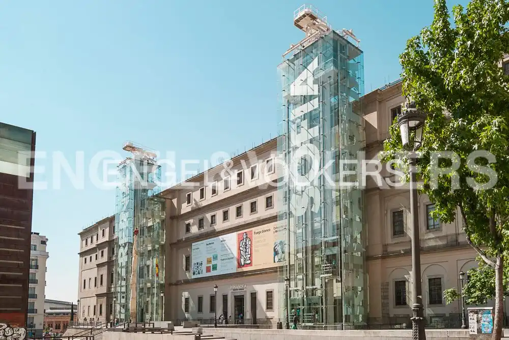 Exterior view of Flat for rent in Madrid  with Air Conditioner, Heating and Swimming Pool