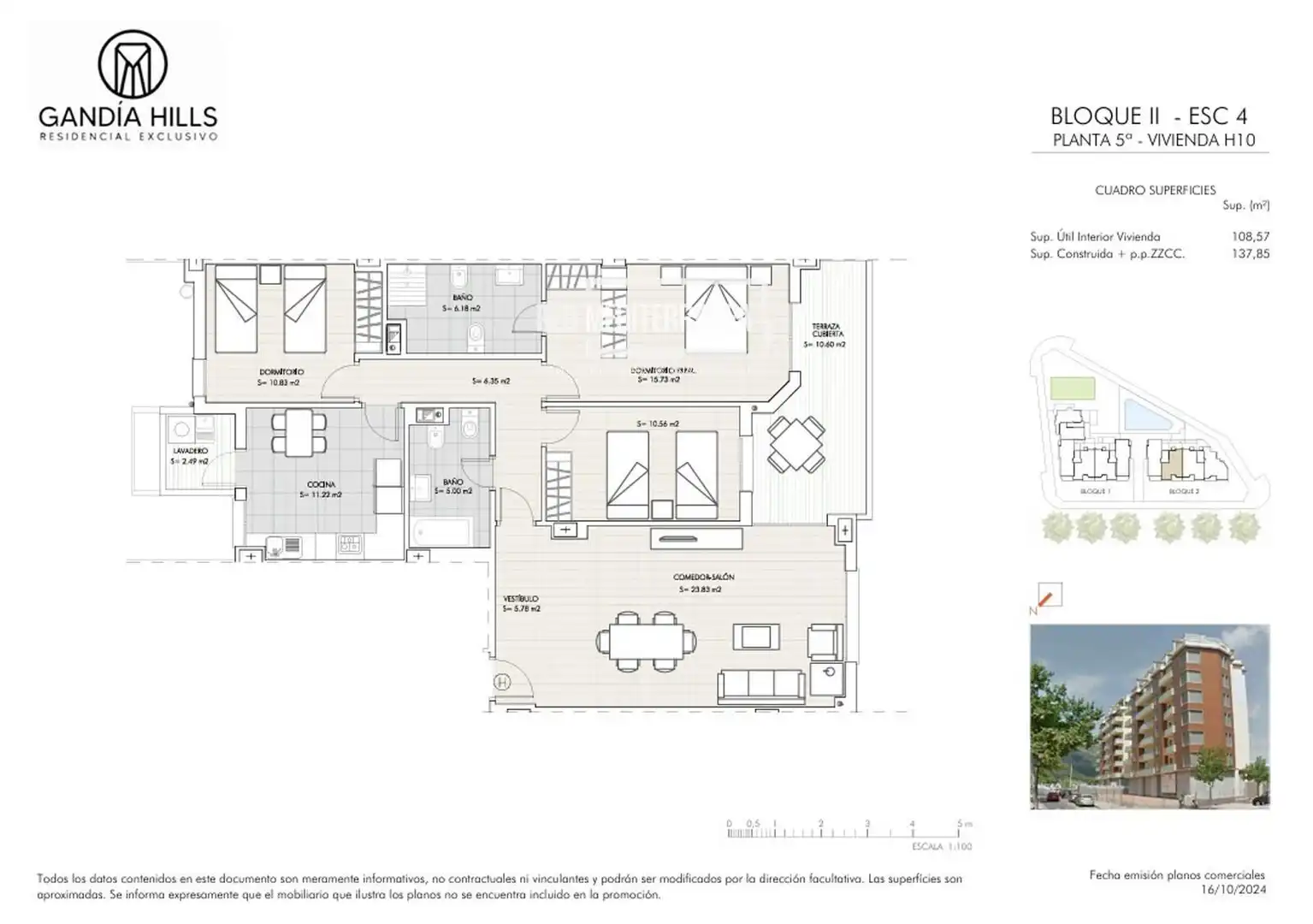 Flat with pool for sale in Germanías, imagen 14