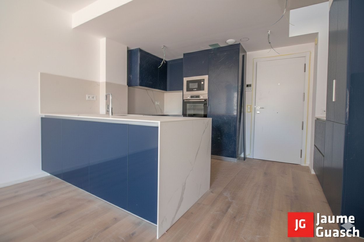 Kitchen of Attic for sale in Torredembarra  with Heating, Parquet flooring and Terrace