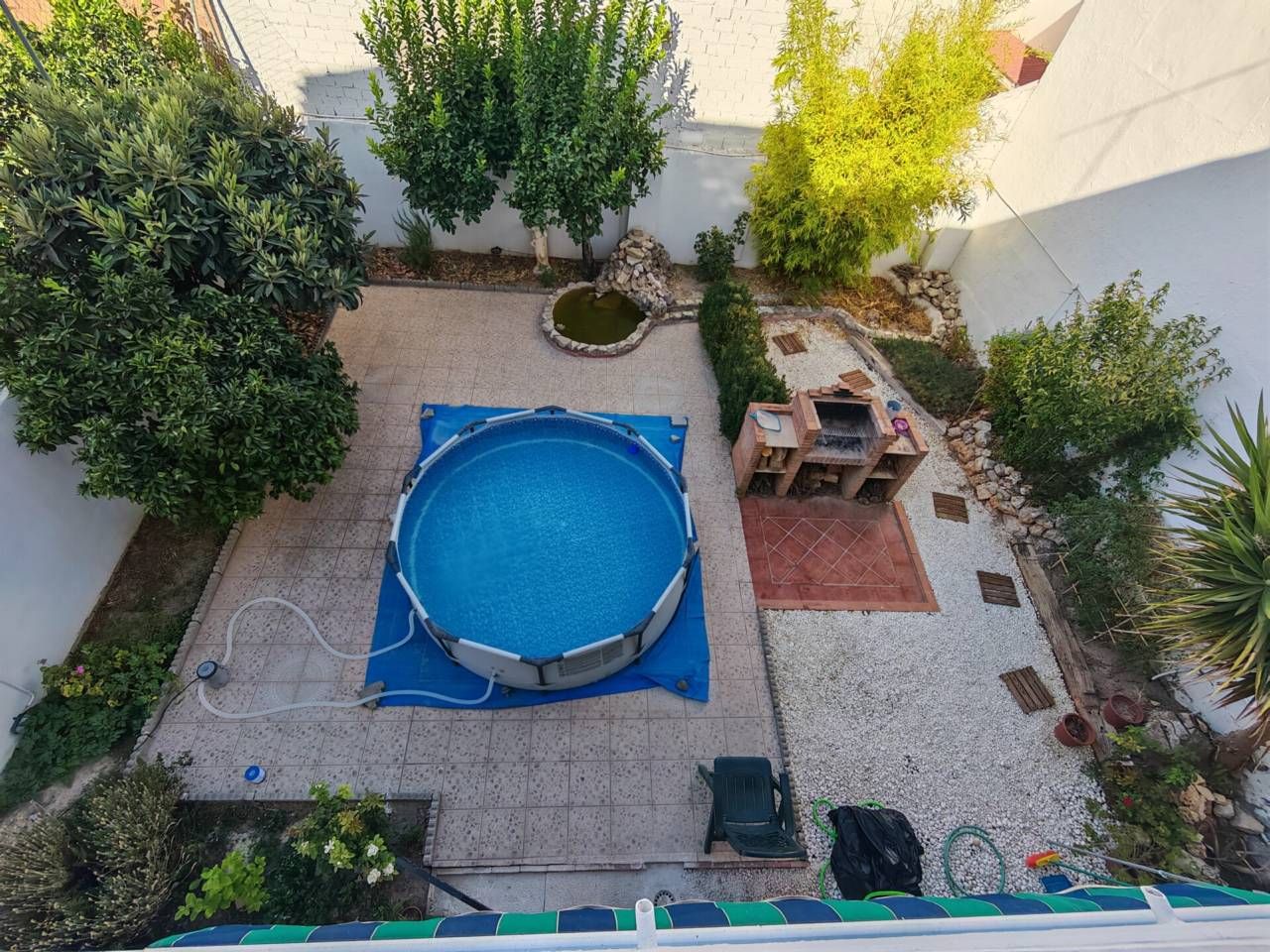 Swimming pool of Duplex for sale in Villanueva Mesía  with Air Conditioner, Heating and Private garden