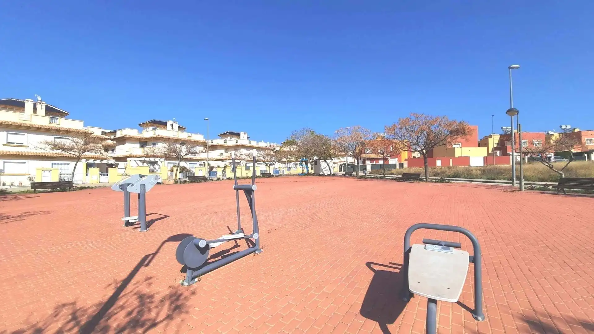 Vista exterior de Casa adosada en venta en Murcia con Aire acondicionado, Piscina y Amueblado