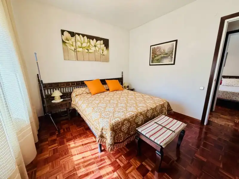 Bedroom of Flat for sale in El Espinar  with Heating, Parquet flooring and Terrace