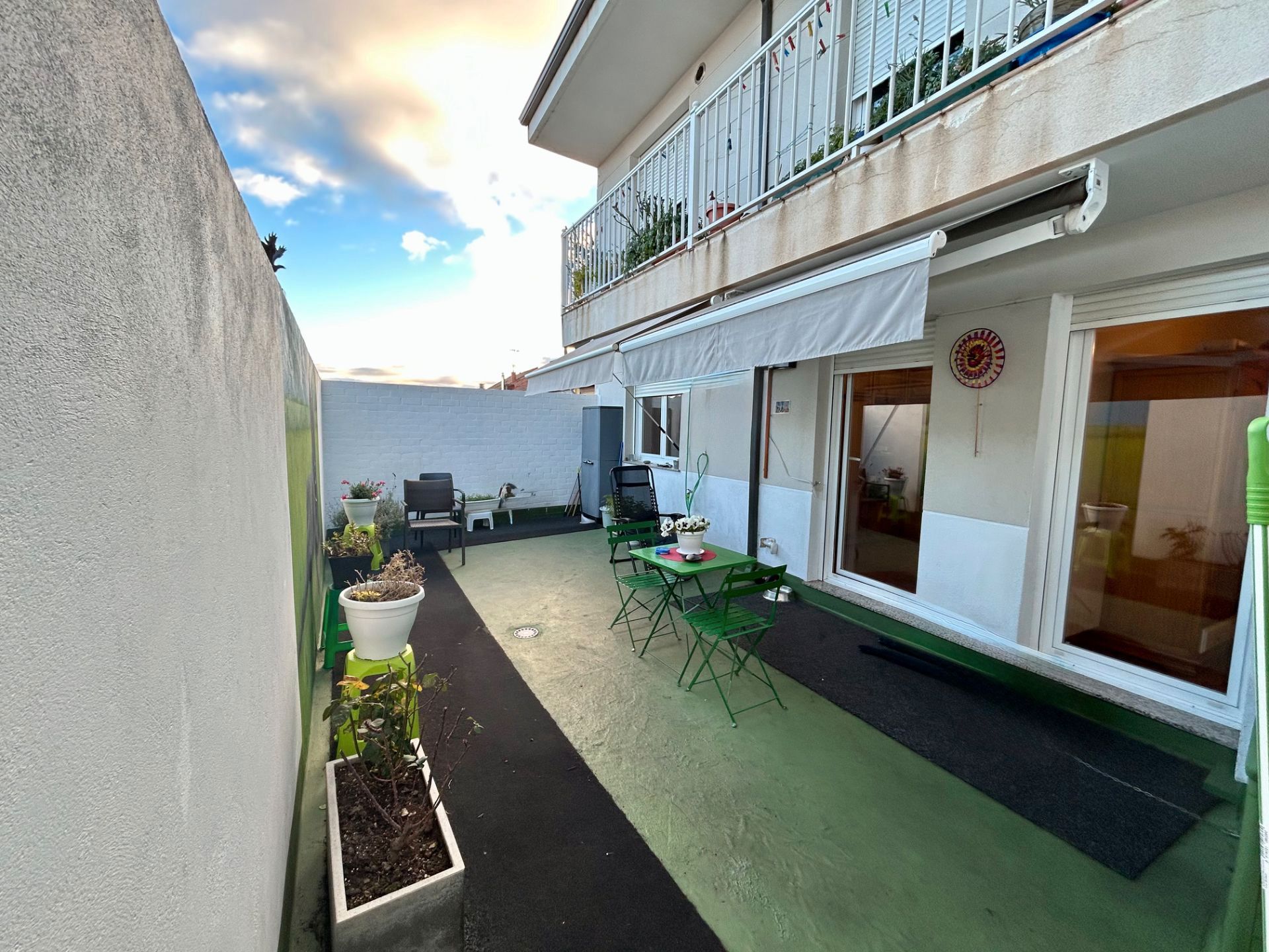 Terrace of Flat for sale in Villarejo de Órbigo  with Terrace, Storage room and Furnished