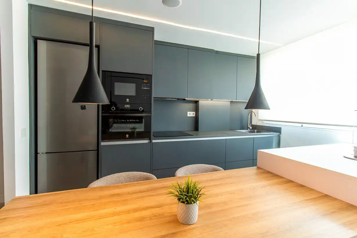 Cocina de Piso de alquiler en Madrid con Aire acondicionado, Calefacción y Terraza