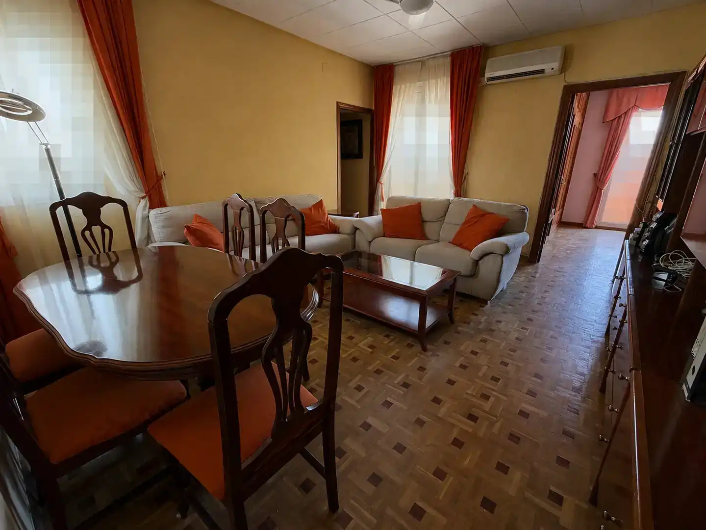 Living room of Attic for sale in  Madrid Capital  with Air Conditioner and Balcony