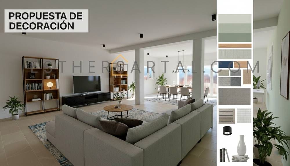 Sala d'estar de Casa adosada en venda en Pontevedra Capital 