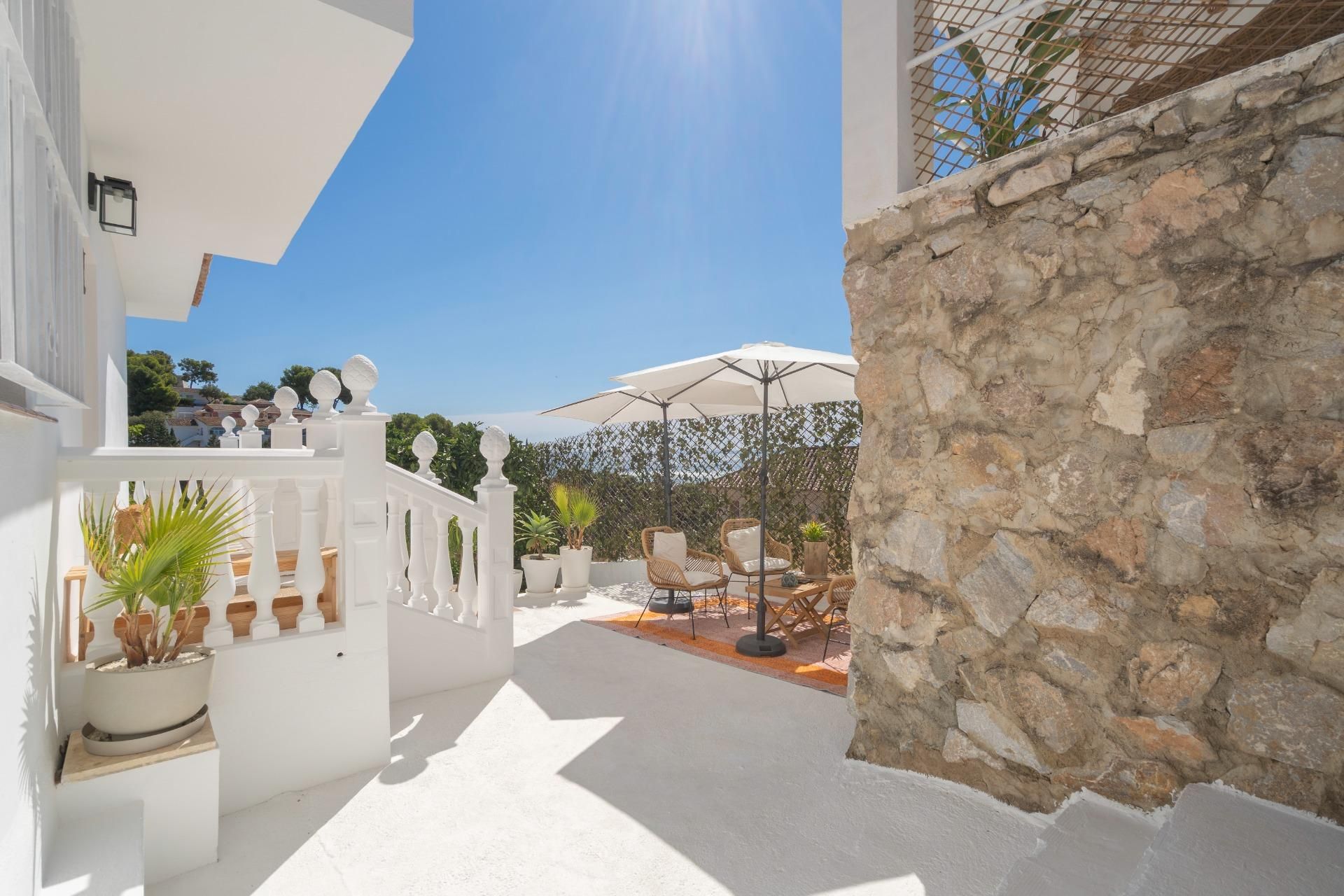Terrace of House or chalet for sale in Benalmádena