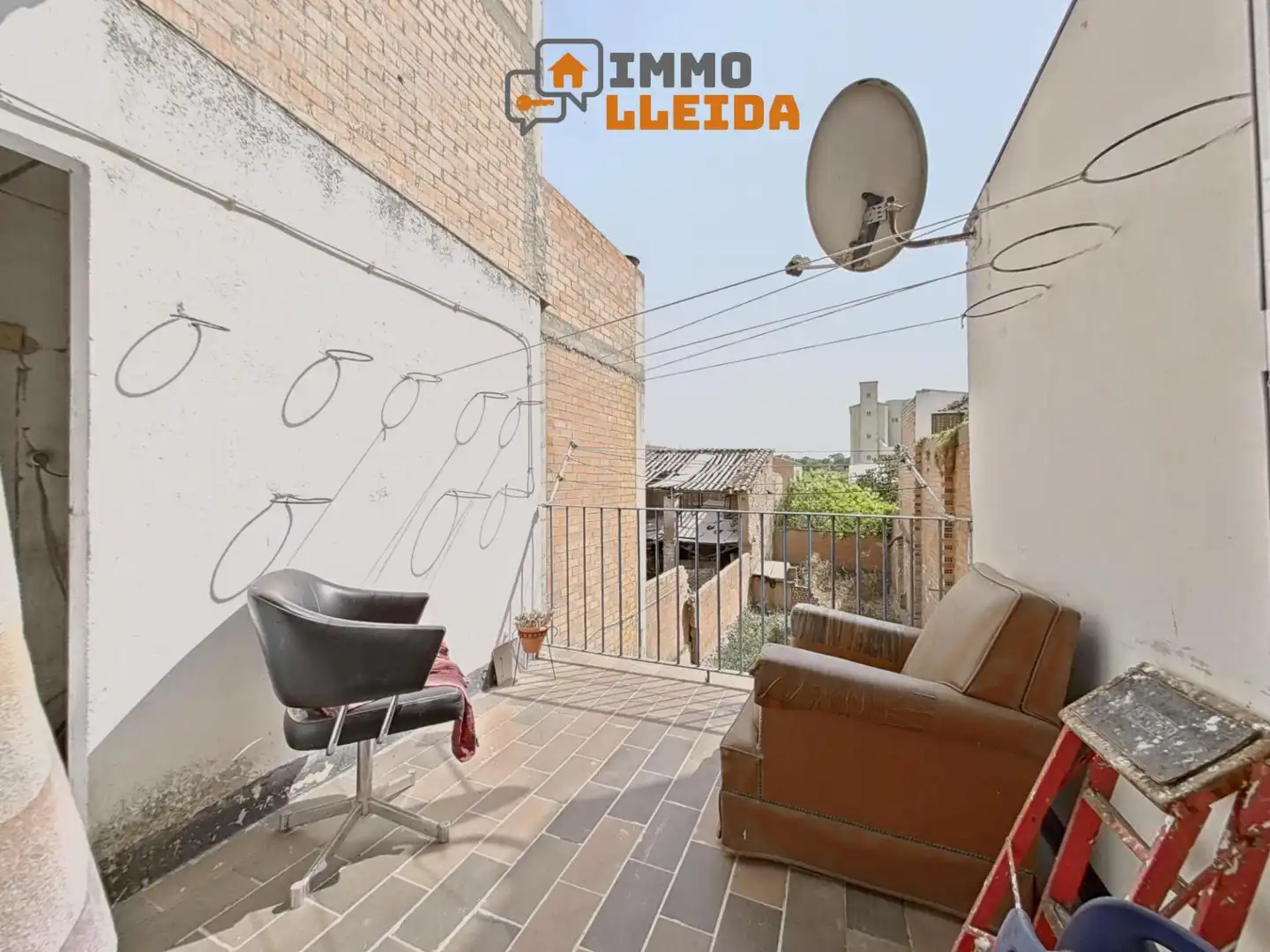 Terraza de Casa adosada en venta en Bellpuig con Jardín privado, Terraza y Trastero
