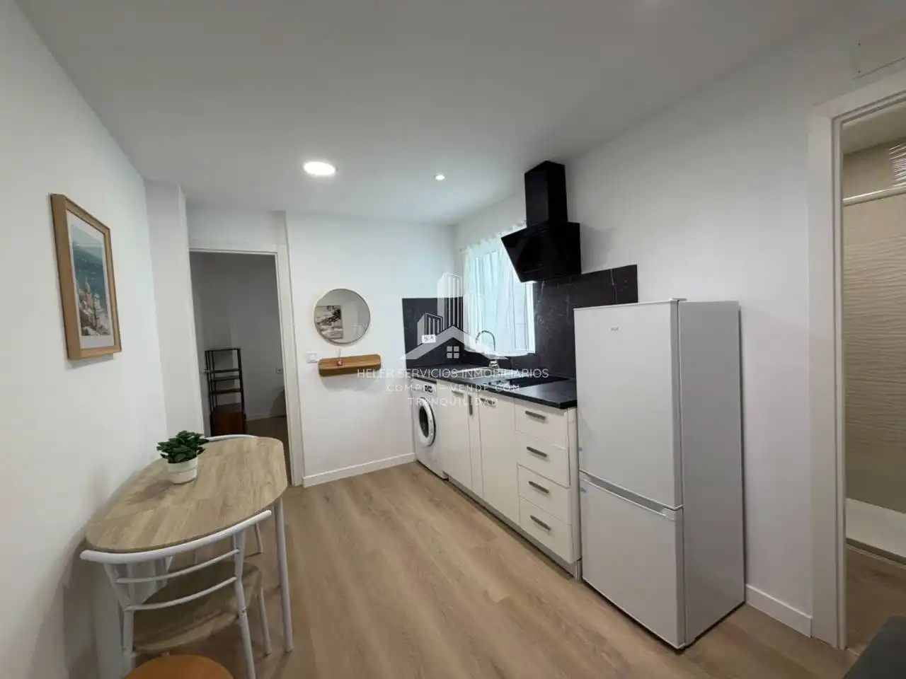 Cuina de Estudi de lloguer en Vila-real amb Parquet i Moblat