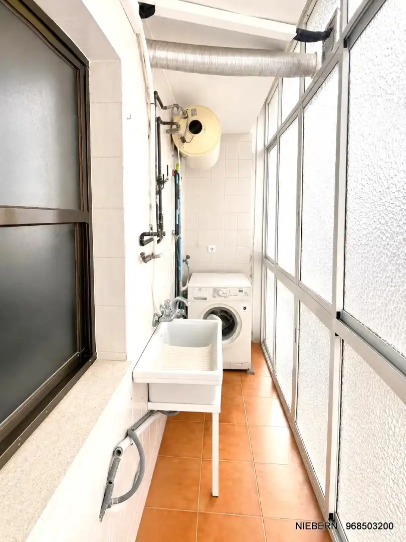 Terraza de Piso de alquiler en Cartagena con Aire acondicionado, Amueblado y Horno