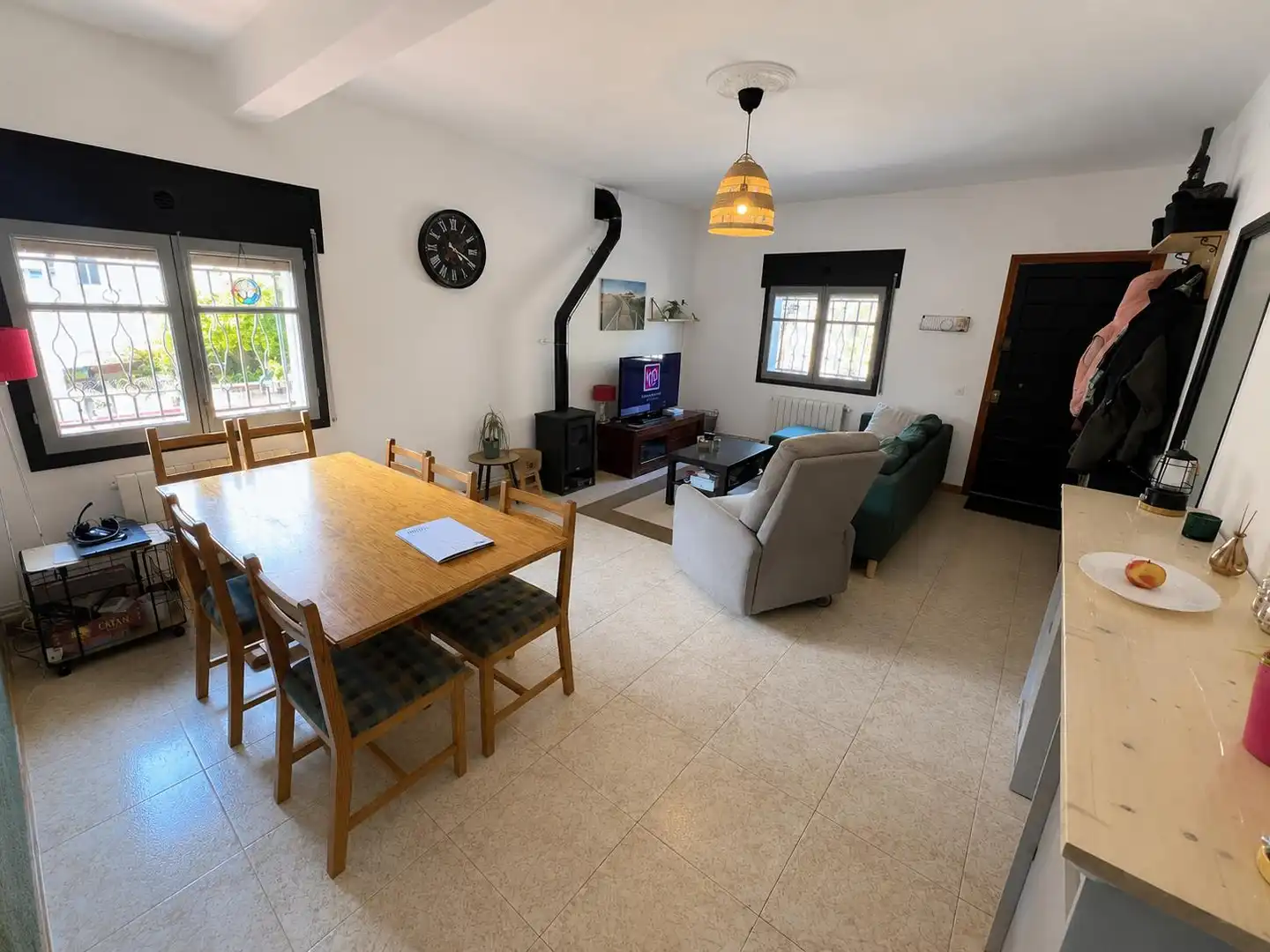 Living room of Houses for sale in Palafolls  with Heating, Terrace and Storage room