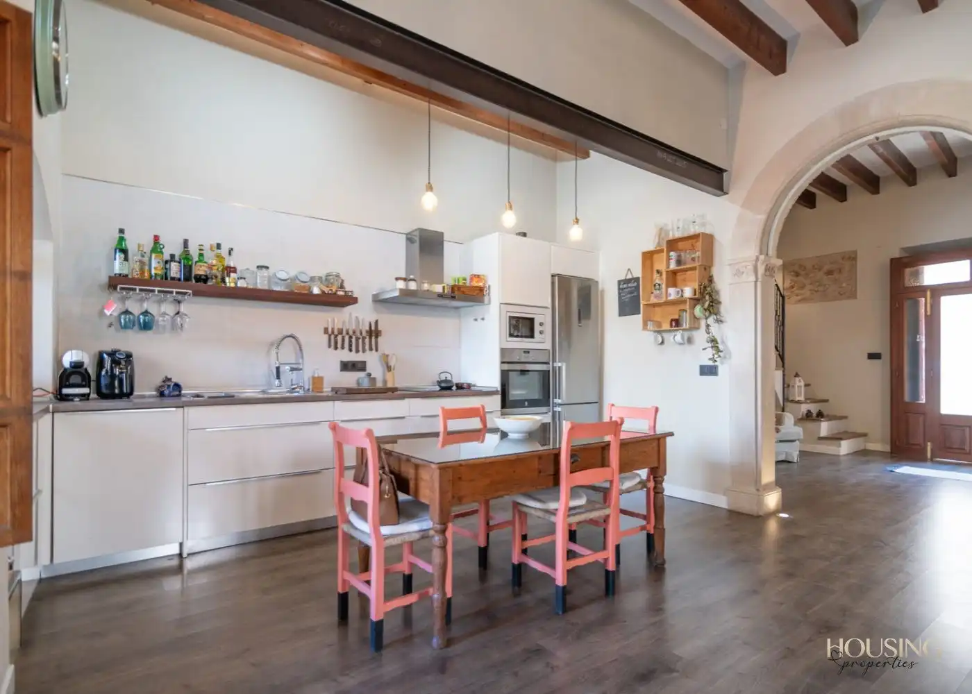 Cocina de Casa adosada en venta en Campos poble