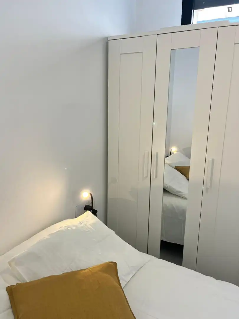 Bedroom of Apartments for rent in Valencia  with Air Conditioner, Furnished and Oven