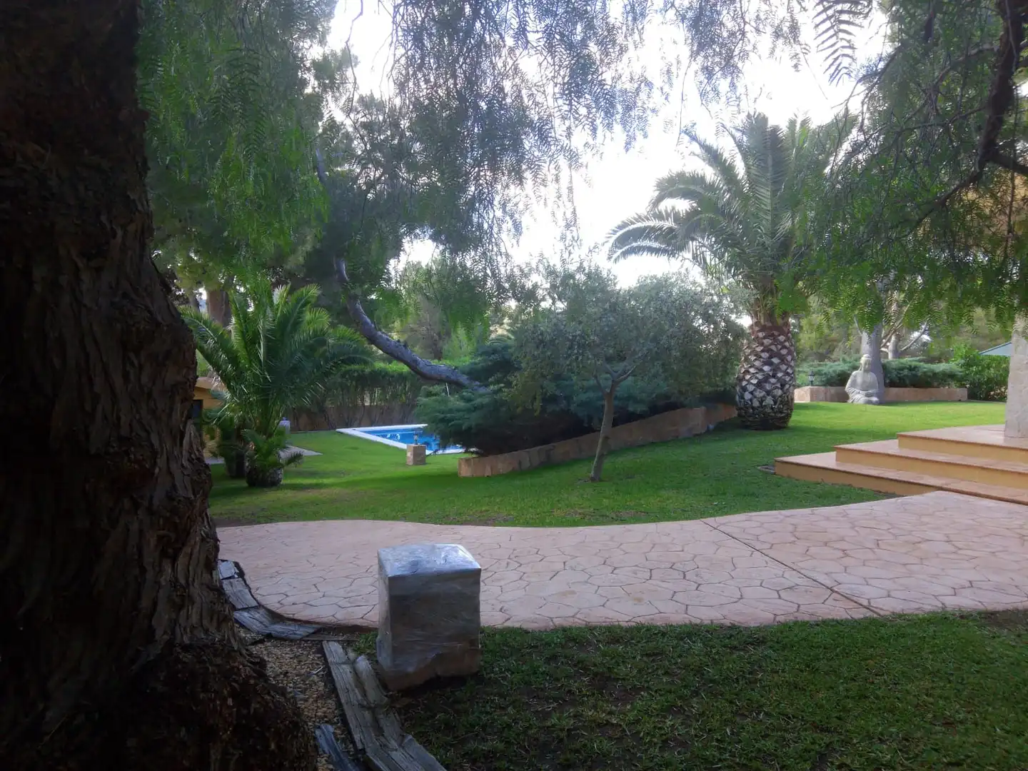 Jardí de Casa o xalet en venda en Tibi amb Aire condicionat, Jardí privat i Parquet