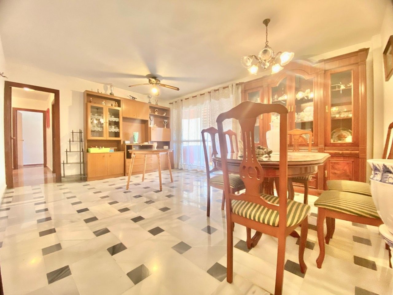Comedor de Piso en venta en Málaga Capital con Terraza y Trastero