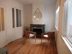 Sala d'estar de Apartament de lloguer en A Coruña Capital  amb Moblat, Forn i Rentadora