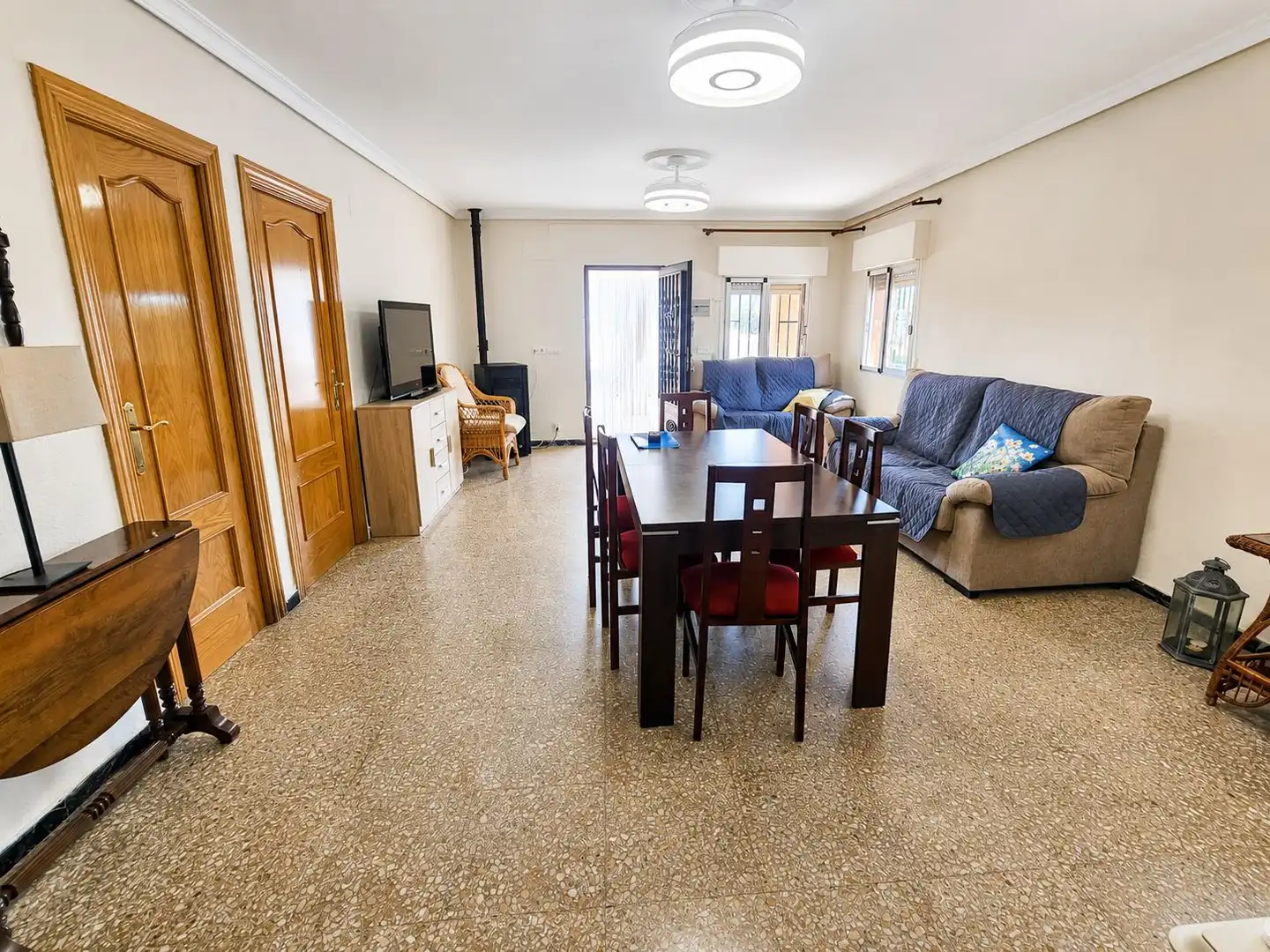Wohnzimmer von Haus oder Chalet zum Verkauf in Castalla mit Heizung, Terrasse und Abstellraum