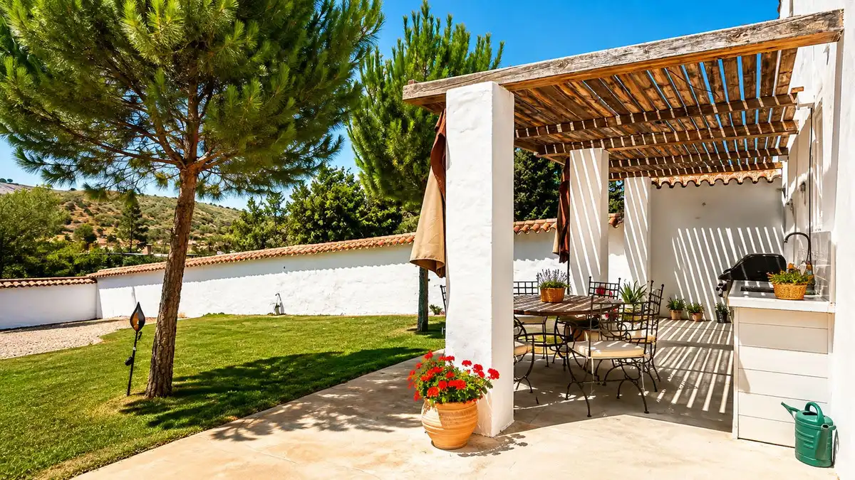 Casa rústica amb piscina en venda a Villanueva del Rosario, imagen 27