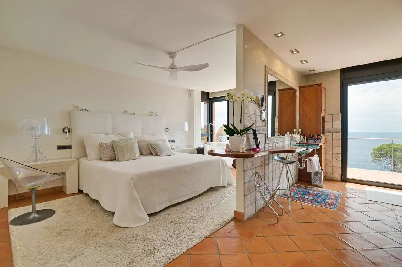 Habitación de Casa o chalet en venta en Palafrugell con Aire acondicionado, Calefacción y Jardín privado