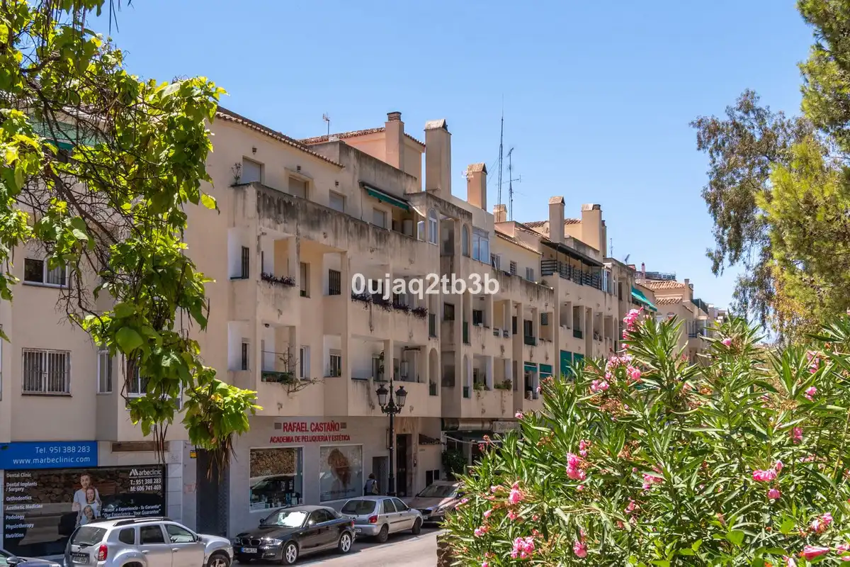 Vista exterior de Pis en venda en Marbella amb Aire condicionat, Terrassa i Traster