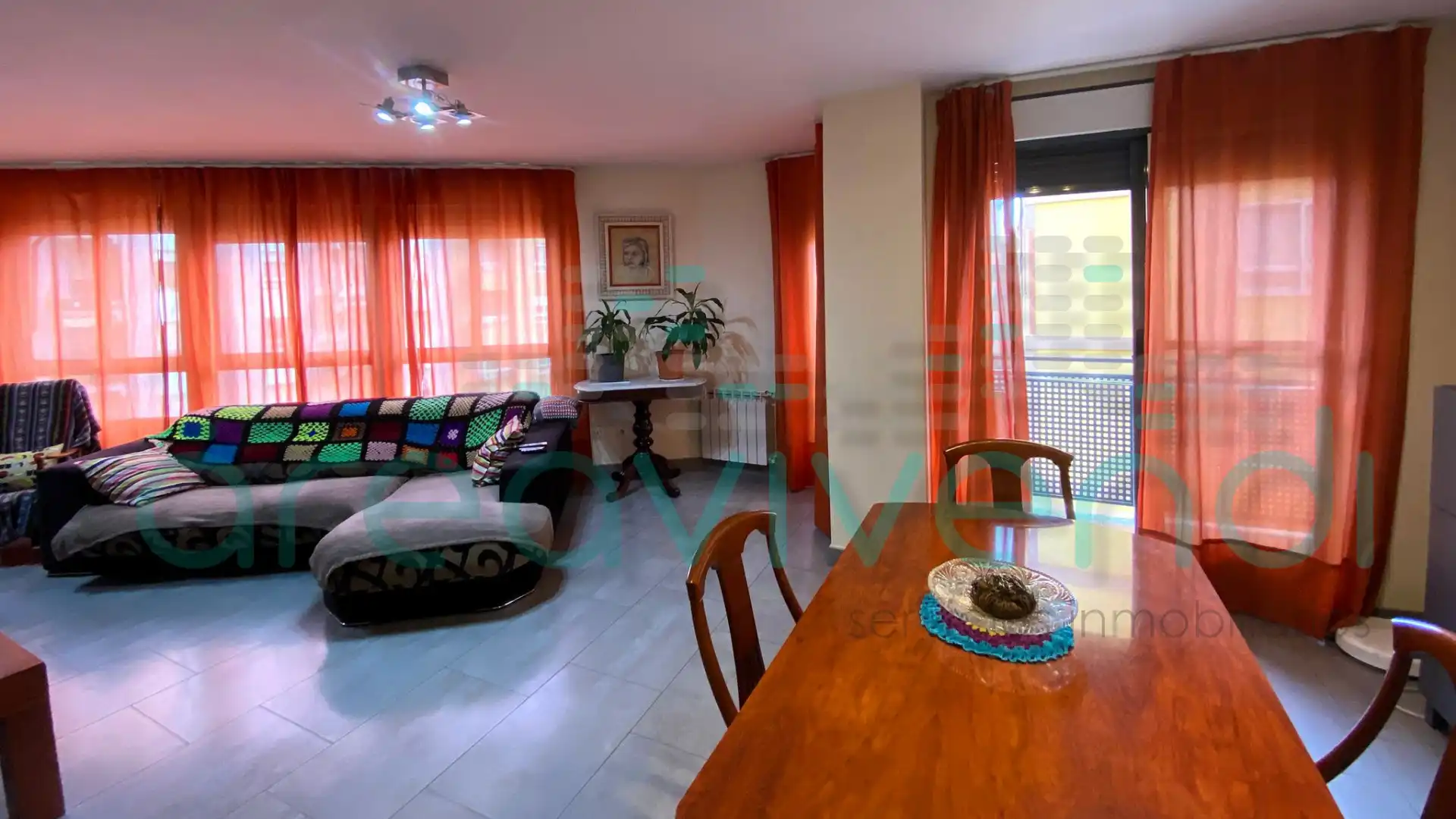 Living room of Flat for sale in Castellón de la Plana / Castelló de la Plana  with Air Conditioner and Balcony