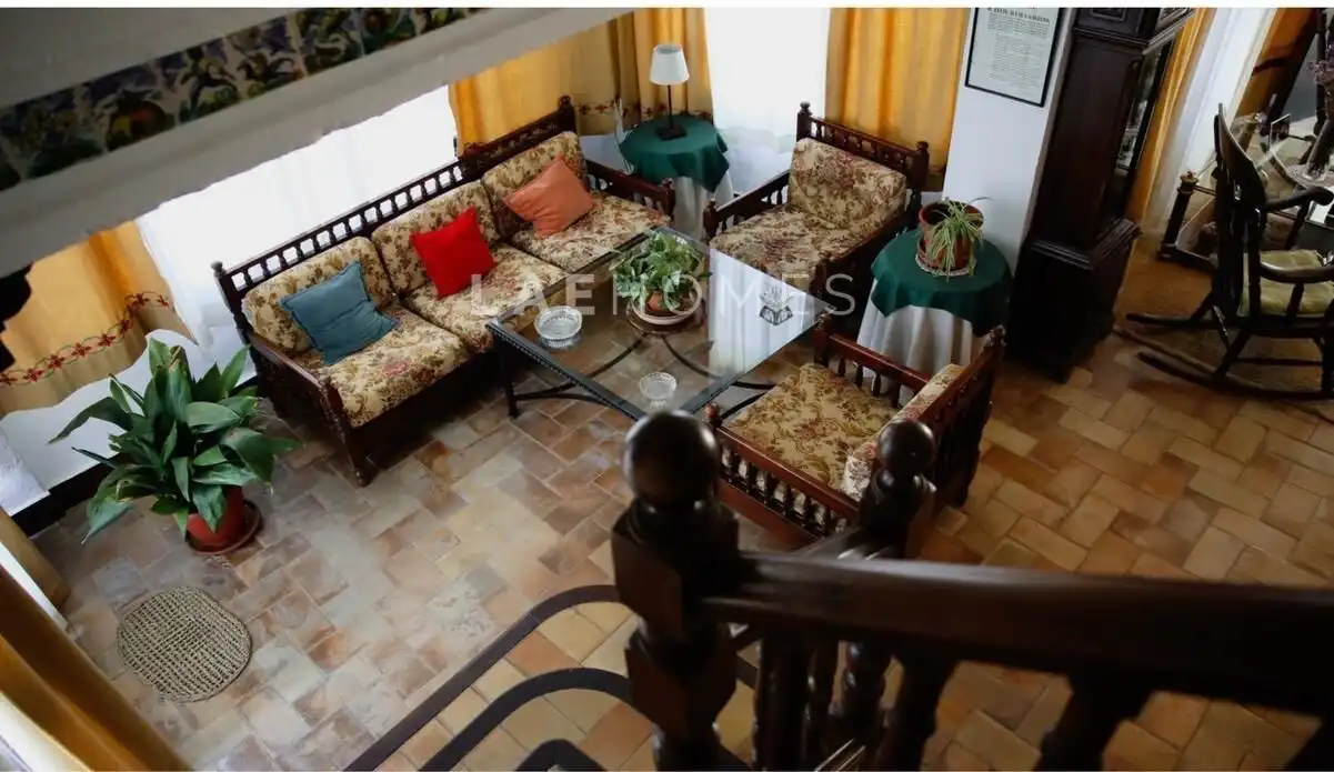 Sala de estar de Finca rústica en venta en El Castillo de las Guardas con Jardín privado, Terraza y Trastero