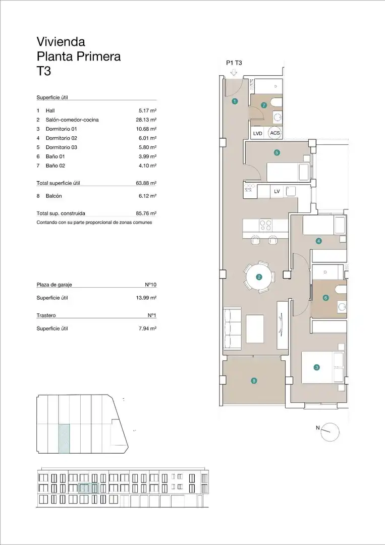 Appartement compact avec piscine à vendre à Jacarilla, imagen 31