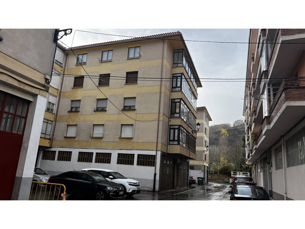 Exterior view of Flat for sale in Espinosa de los Monteros  with Heating, Terrace and Furnished