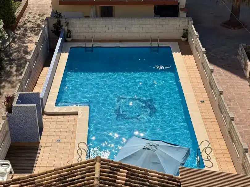 Schwimmbecken von Wohnung zur Miete in Miramar mit Klimaanlage, Schwimmbad und Balkon
