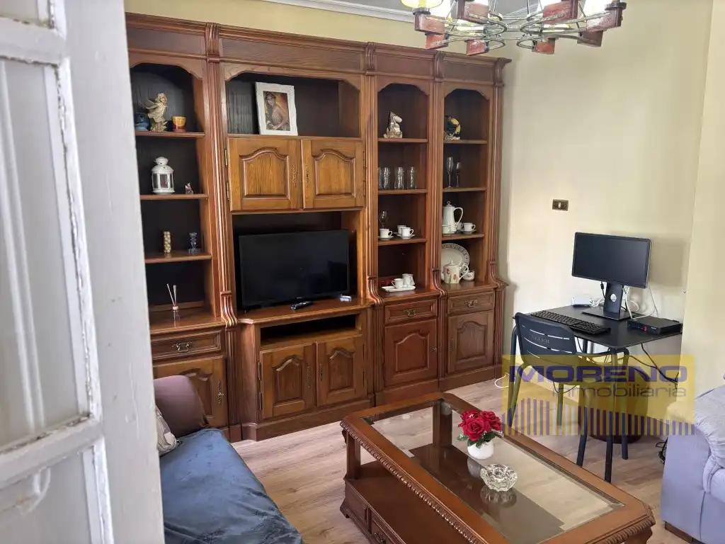 Sala de estar de Piso en venta en Sarria