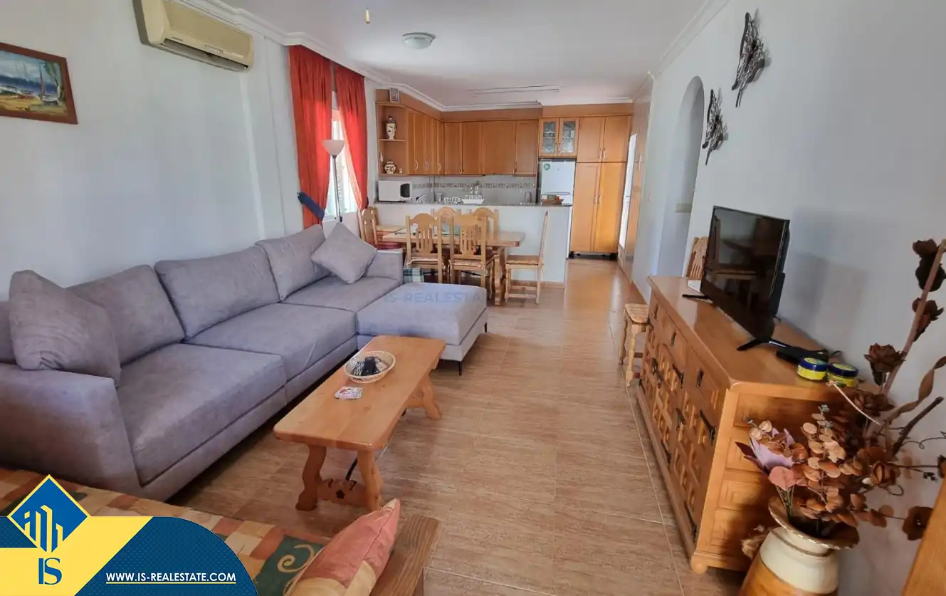 Sala de estar de Casa adosada en venta en Guardamar del Segura con Aire acondicionado, Calefacción y Terraza