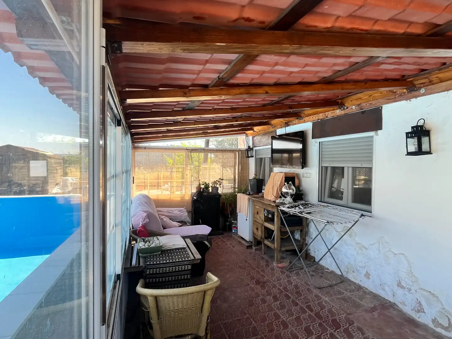 Terraza de Casa o chalet en venta en Pinseque con Calefacción, Jardín privado y Piscina
